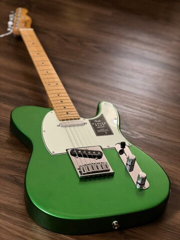 Fender Player Plus Telecaster with Maple FB in Cosmic Jade