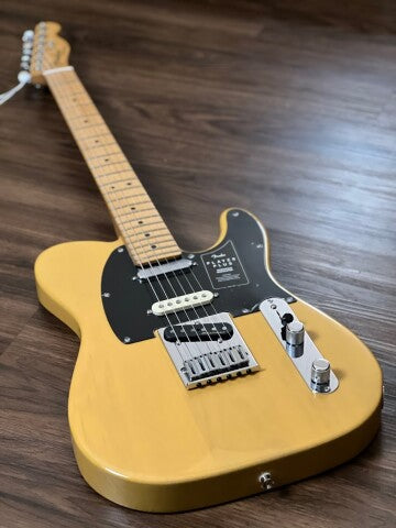 Fender Player Plus Nashville Telecaster with Maple FB in Butterscotch Blonde