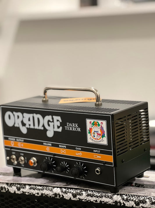 Orange Dark Terror 15/7-watt High-gain Tube Head