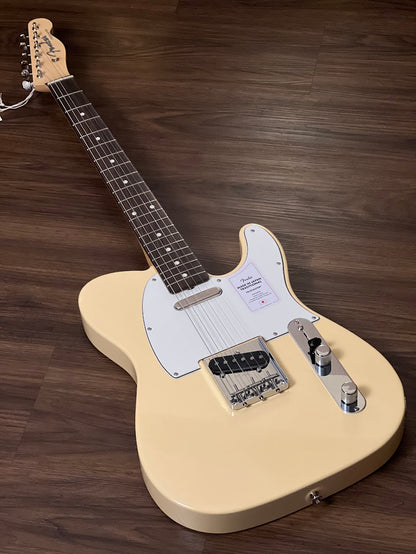 Fender Japan Traditional II 60s Telecaster พร้อม Rosewood FB สี Vintage White