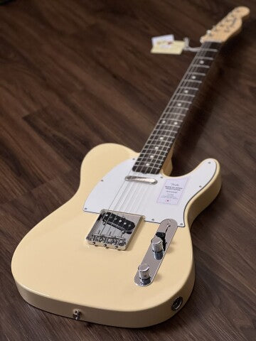 Fender Japan Traditional II 60s Telecaster พร้อม Rosewood FB สี Vintage White