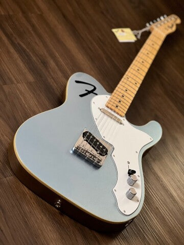 Fender Japan Limited Edition F Hole Telecaster Thinline พร้อม Maple FB สี Mystic Ice Blue