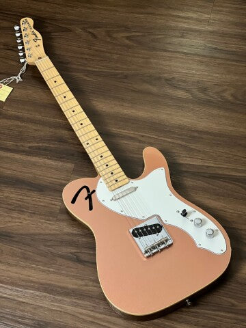 Fender Japan Limited Edition F Hole Telecaster Thinline with Maple FB in Penny