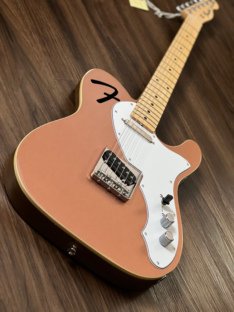 Fender Japan Limited Edition F Hole Telecaster Thinline พร้อม Maple FB สี Penny