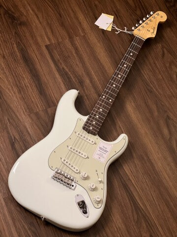 Fender Japan Traditional II 60s Stratocaster with RW FB in Olympic White