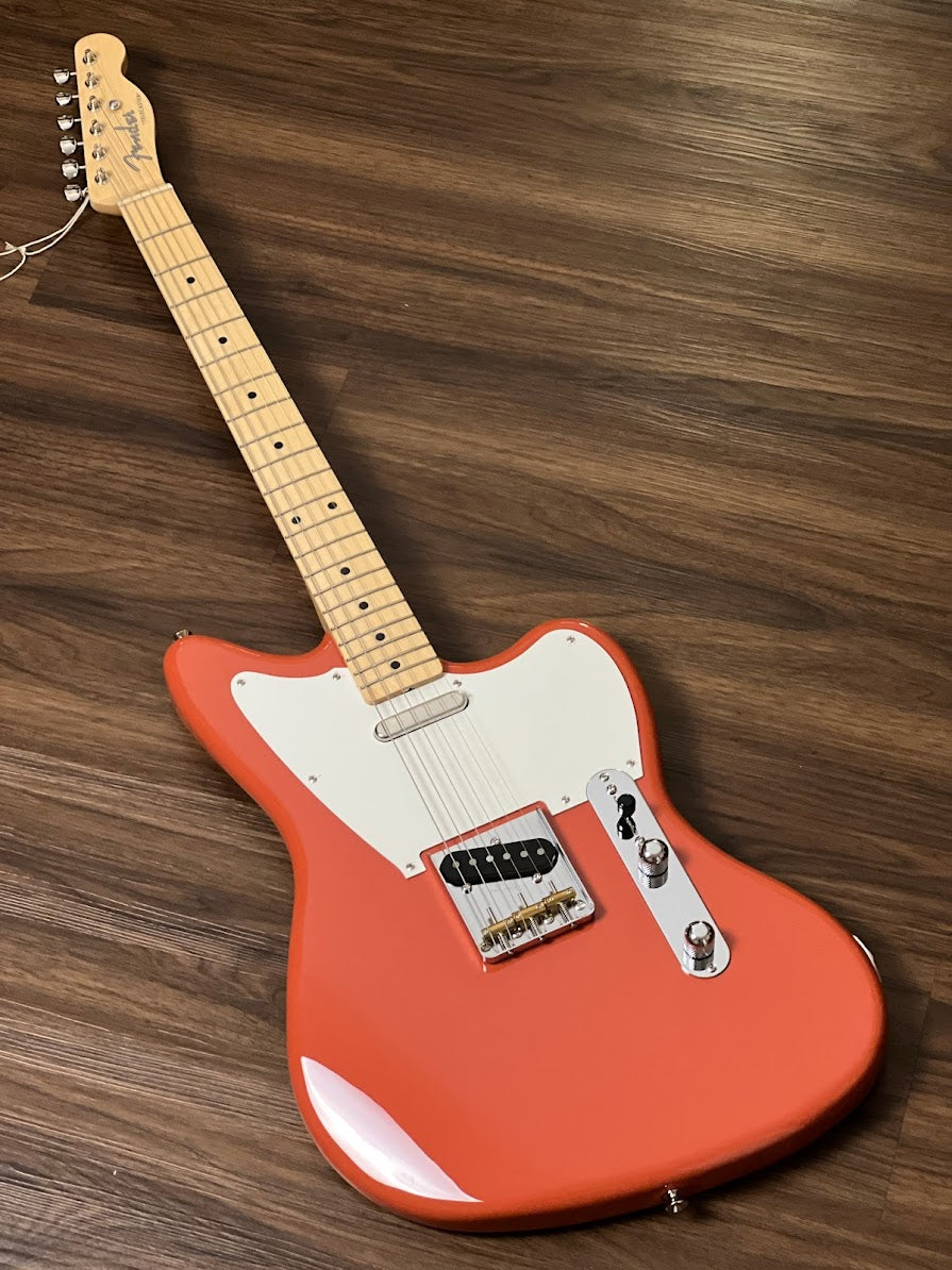 Fender Japan Offset Telecaster พร้อม Maple FB สี Fiesta Red