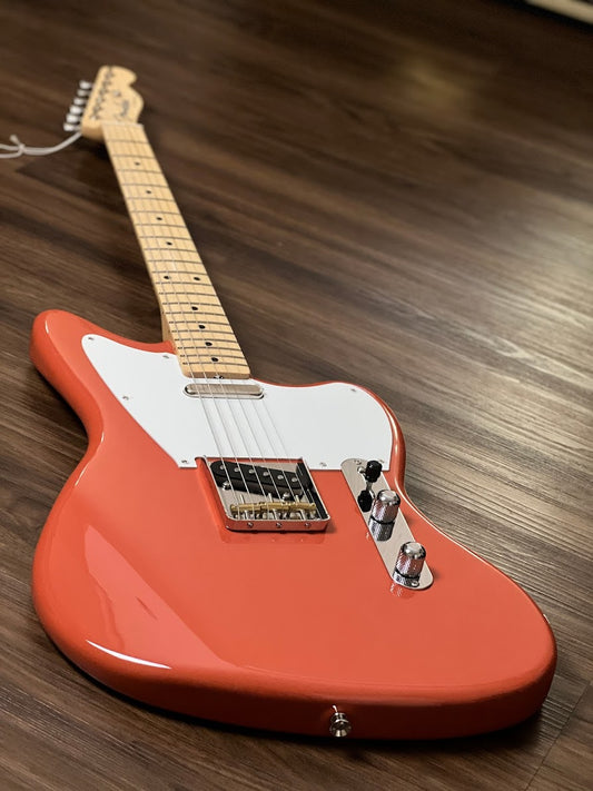 Fender Japan Offset Telecaster with Maple FB in Fiesta Red
