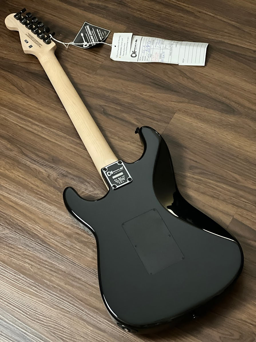 Charvel Pro Mod So-Cal Style 1 HH with Floyd Rose and Ebony FB in Black