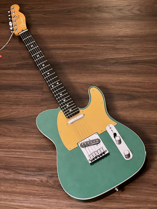 Fender Limited Edition American Ultra Telecaster พร้อม Ebony FB สี Mystic Pine