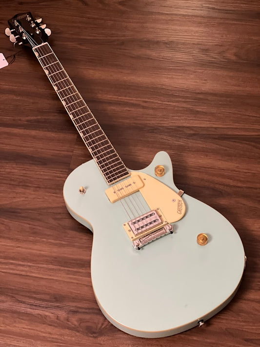 Gretsch G2215-P90 Streamliner Junior Jet Club with Laurel FB in Mint Metallic