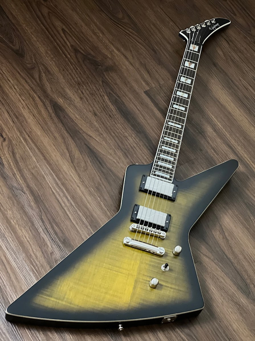 Epiphone Extura Prophecy in Yellow Tiger Aged Gloss