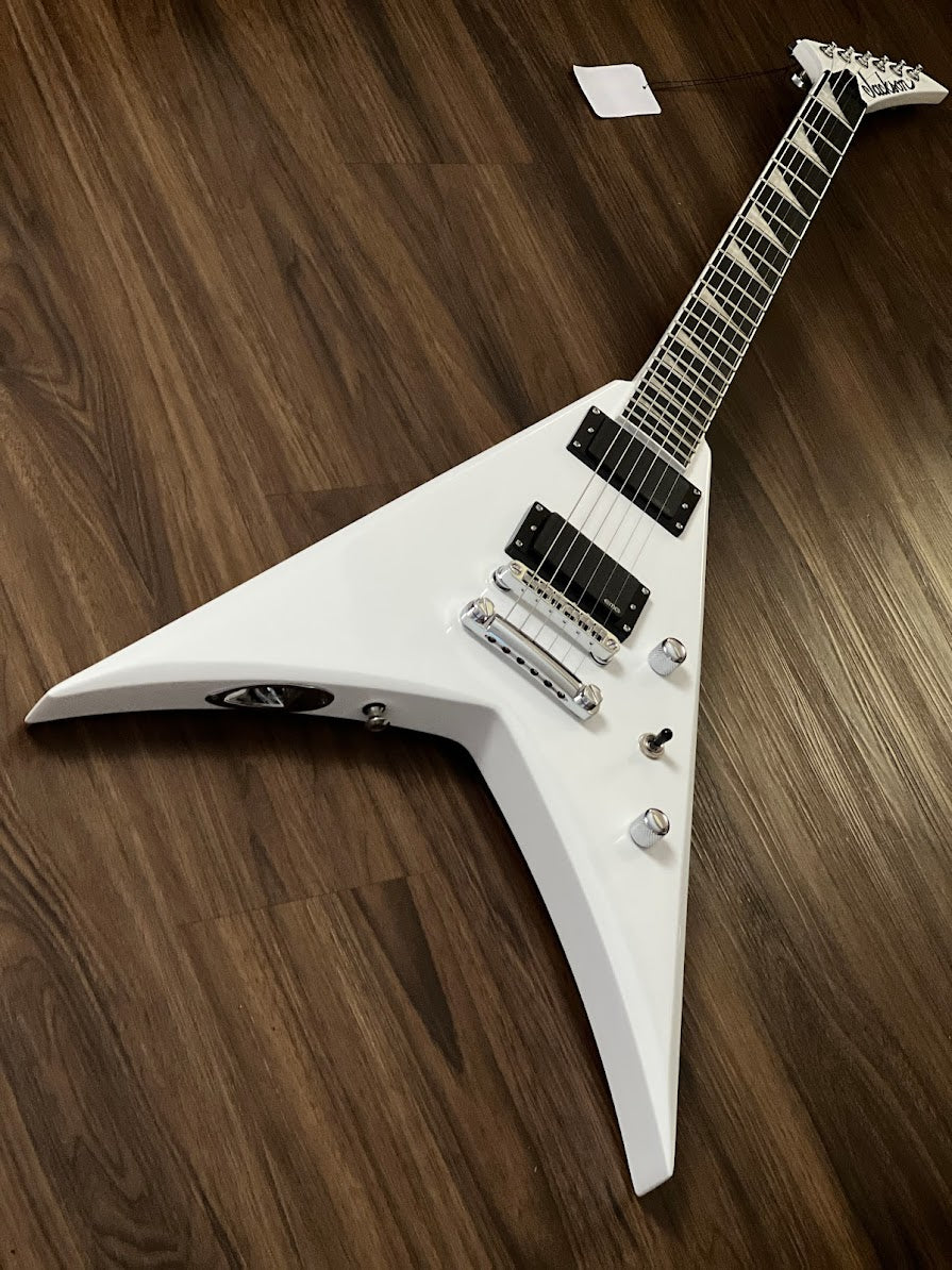 Jackson Pro Series King V KVTMG With Ebony FB In Snow White jackson-pro-series-king-v-kvtmg-with-ebony-fb-in-snow-white