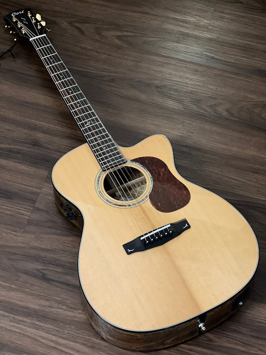 Cort Gold OC6 Bocote Full Solid in Natural Glossy