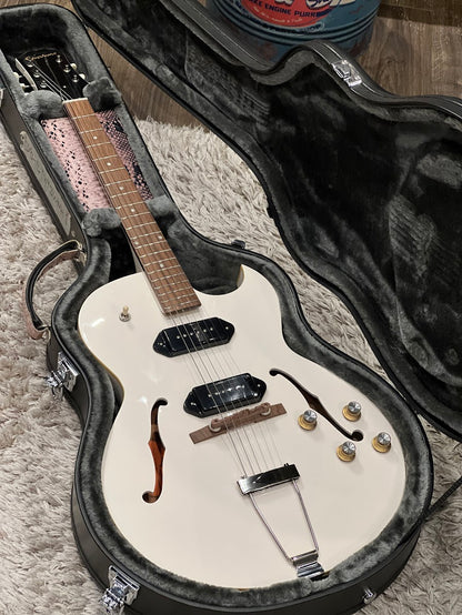 Epiphone Goerge Thorogood White Fang ES-125TDC with Case in Bone White