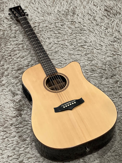 Tanglewood TWJD CE acoustic electric in Natural Gloss