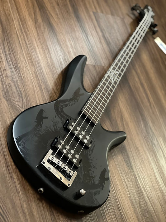 Ibanez MDB1 BKF in Black Flat - Mike D'Antonio Signature Electric Bass