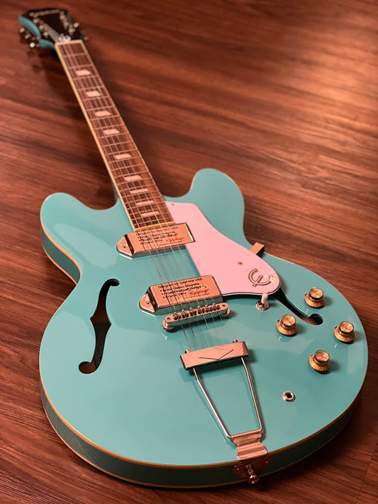 Epiphone Casino in Turquoise
