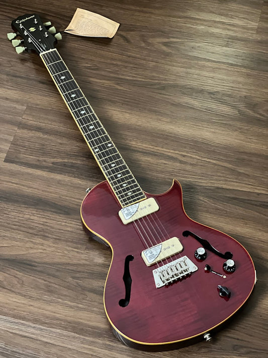Epiphone Blueshawk Deluxe in Wine Red