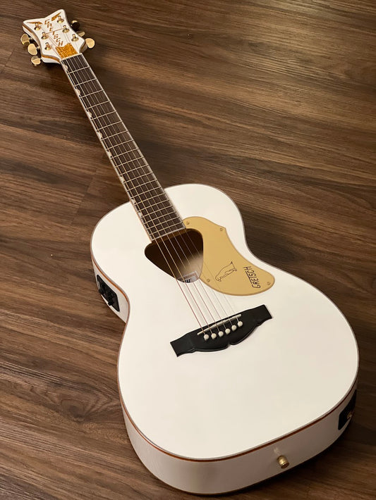 Gretsch G5021WPE Rancher Penguin Parlor Acoustic Electric in White