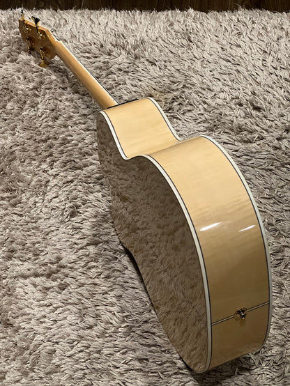 Takamine GB72CE Jumbo Acoustic Bass Guitar - Natural