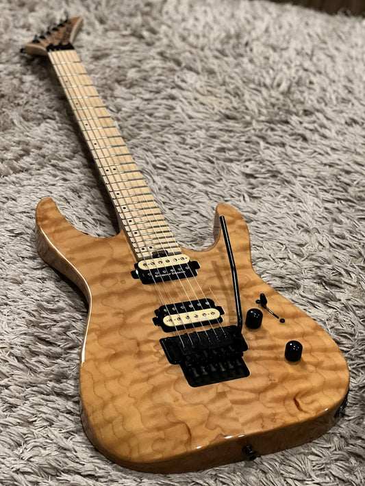 Jackson DK2QM Pro Series Dinky - สีบลอนด์ธรรมชาติ