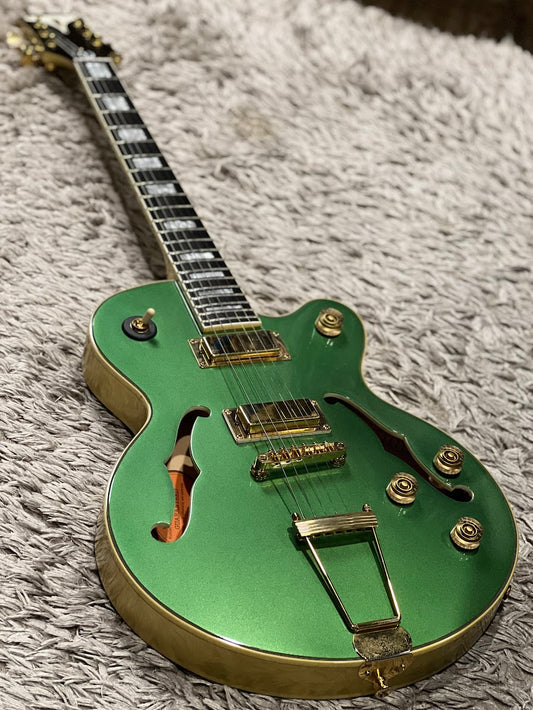 Epiphone Uptown Kat ES - Emerald Green Metallic