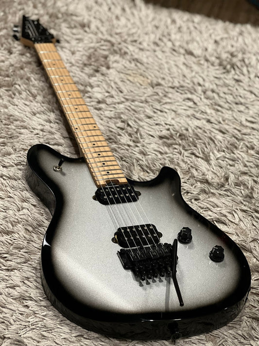 EVH Wolfgang WG Standard in Silverburst with Maple Fretboard
