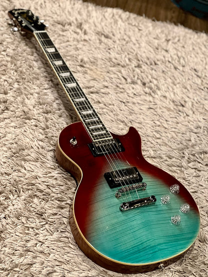 Epiphone Les Paul Modern Figured in Blueberry Fade
