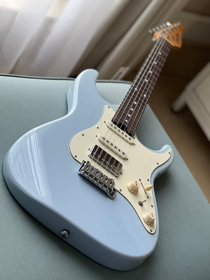 Soloking MS-11 Classic MKII MOD with rosewood FB and Seymour Duncan TB14 in Sonic Blue