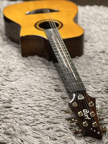Cort Luxe Frank Gambale Signature Acoustic Guitar with Hardshell Case –