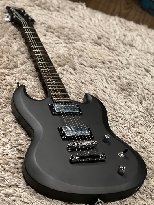 Framus S 370 XG D-Series in Solid Black Satin