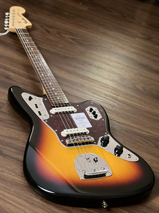 Fender Japan Traditional 60s Jaguar with RW FB in 3-Color Sunburst