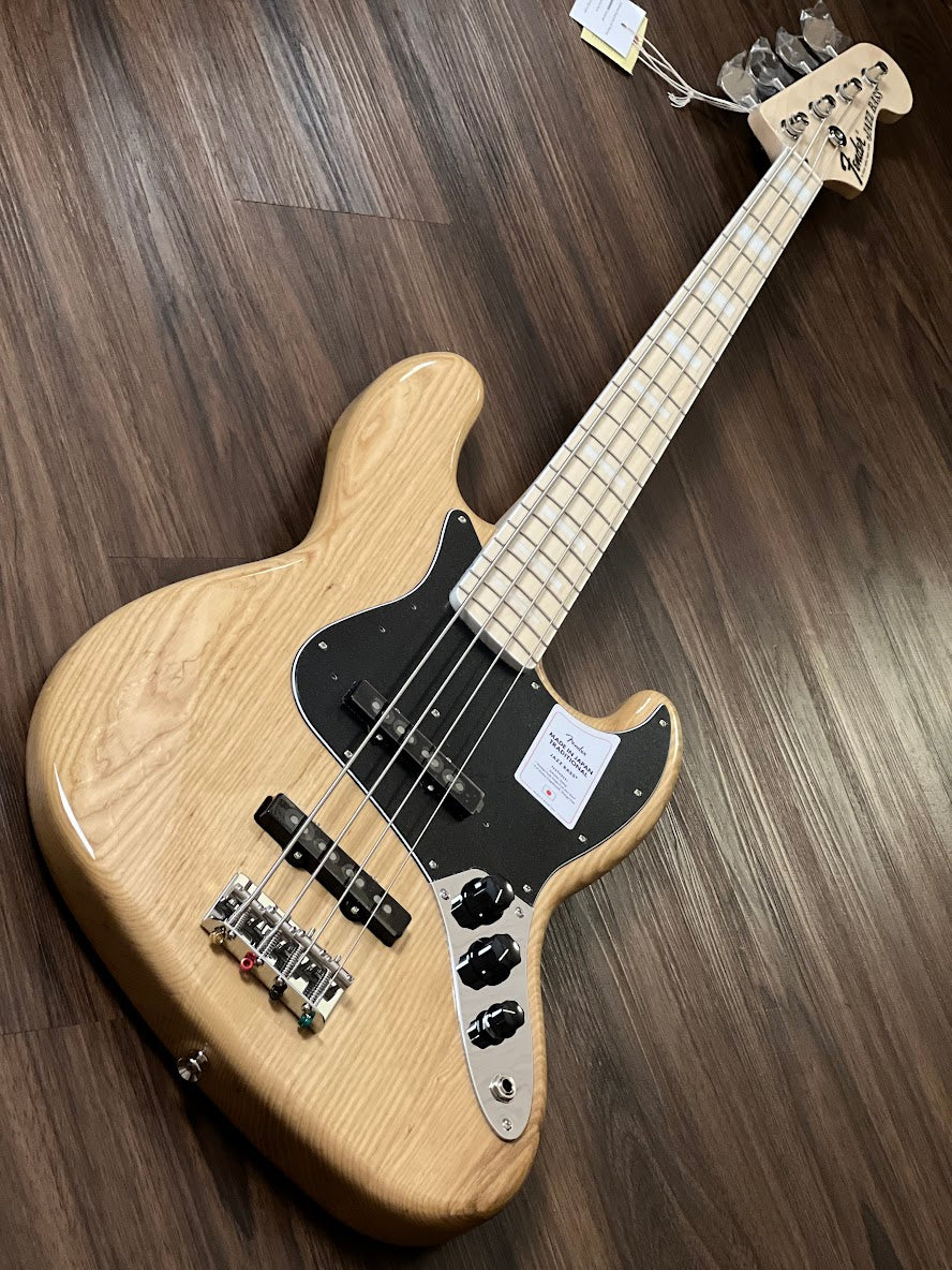Fender Japan Traditional II 70s Jazz Bass พร้อม Maple FB สีธรรมชาติ