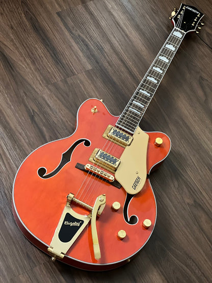 Gretsch G5422TG Electromatic Hollowbody DoubleCut with Bigsby in Orange Stain