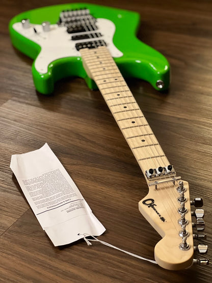 Charvel Pro Mod So-Cal Style 1 HSH with Floyd Rose and Maple FB in Slime Green