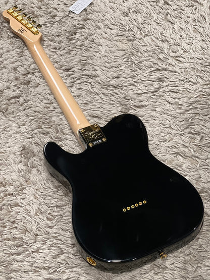 Squier 40th Anniversary Gold Edition Telecaster in Black