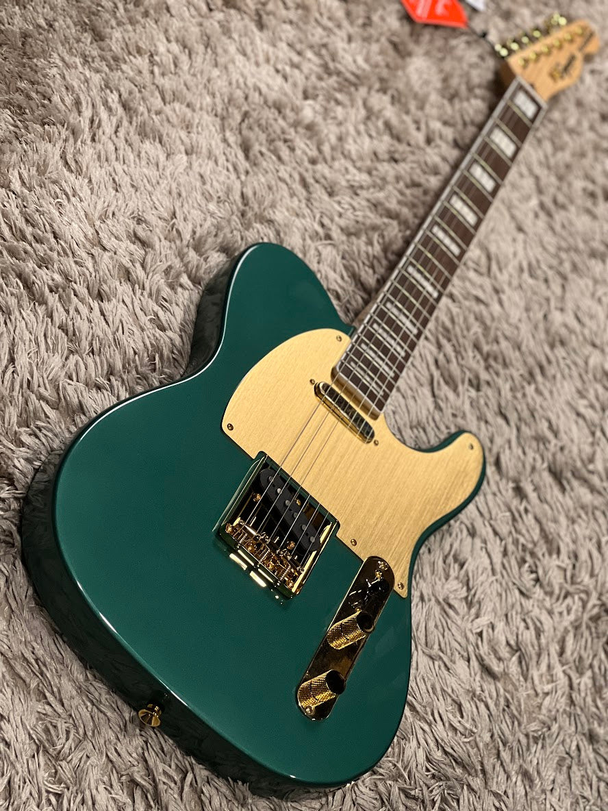 Squier 40th Anniversary Gold Edition Telecaster in Sherwood Green Metallic