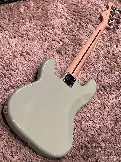 Squier FSR Affinity Precision PJ Bass with Maple FB in Surf Green