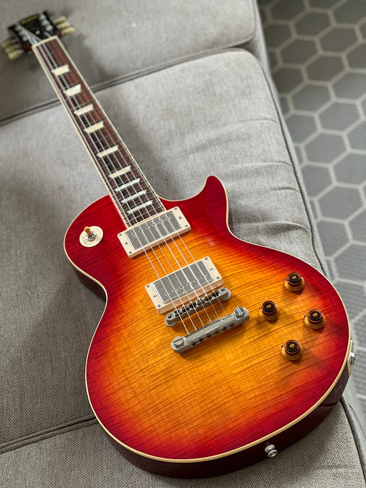 Tokai Love Rock Custom Shop LS-390 CS Premium Series Honduran Mahogany in Cherry Sunburst
