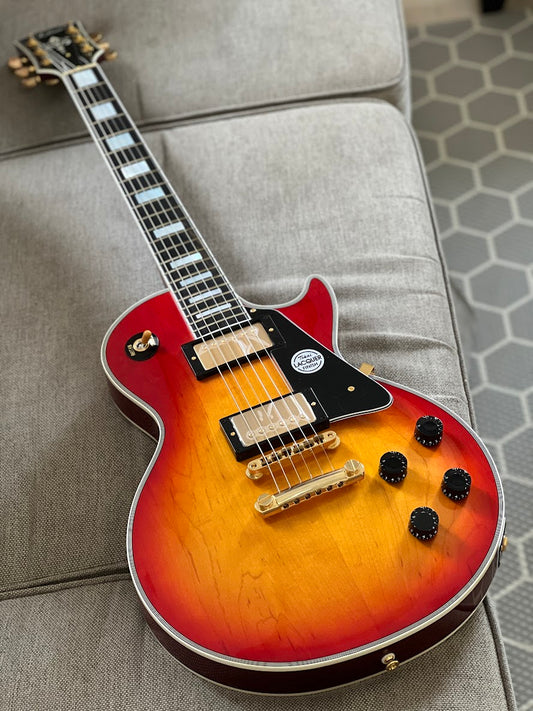 Tokai Love Rock Custom Shop LC-230S CS Premium Series in Cherry Sunburst