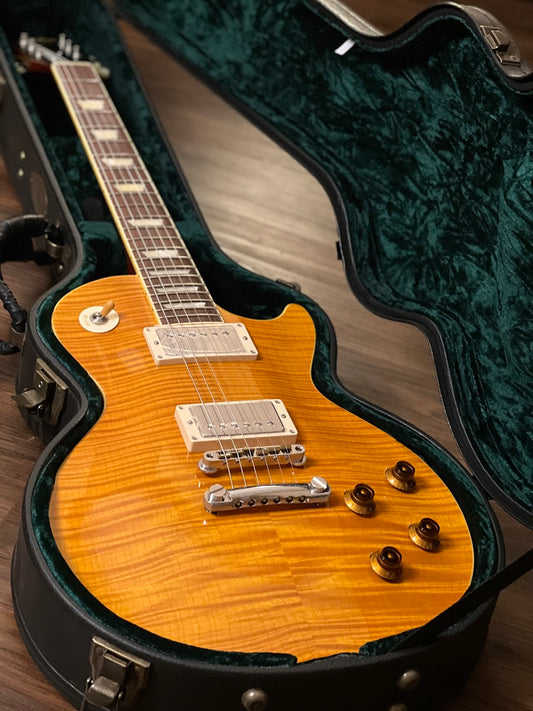 Tokai Love Rock Custom Shop LS-390 VLD Premium Series Honduran Mahogany in Vintage Lemon Drop