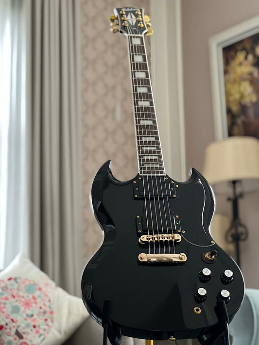 Soloking SG60 in Black Beauty MOD with Fishman Fluence Nafiri Special Run