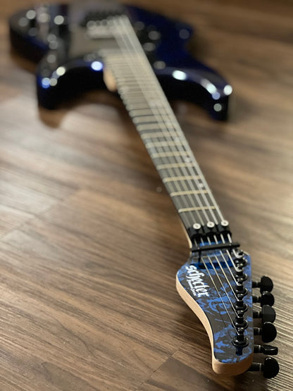 Schecter Sun Valley Super Shredder FR-S in Blue Reign