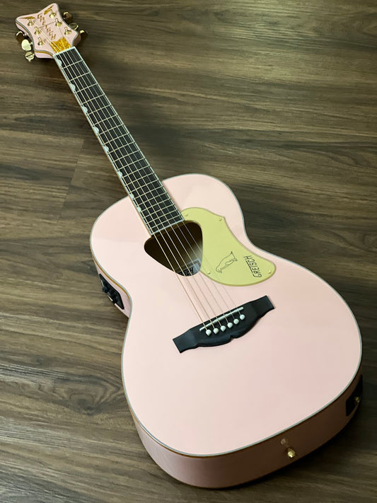 Gretsch G5021E Limited Edition Rancher Penguin Parlor with RW FB in Shell Pink