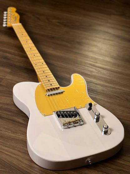 Fender JV ดัดแปลง Telecaster ยุค 50 ด้วย Maple FB ใน White Blonde