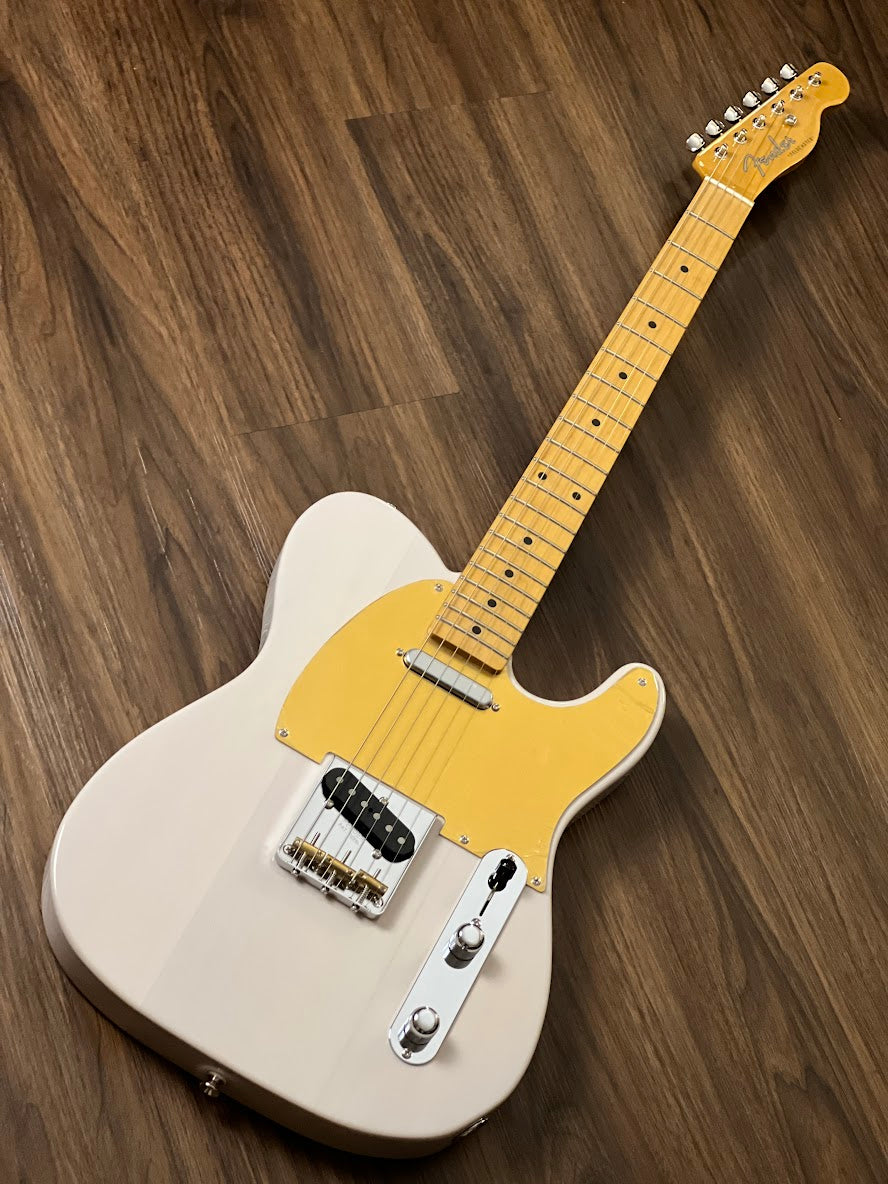 Fender JV Modified 50s Telecaster with Maple FB in White Blonde