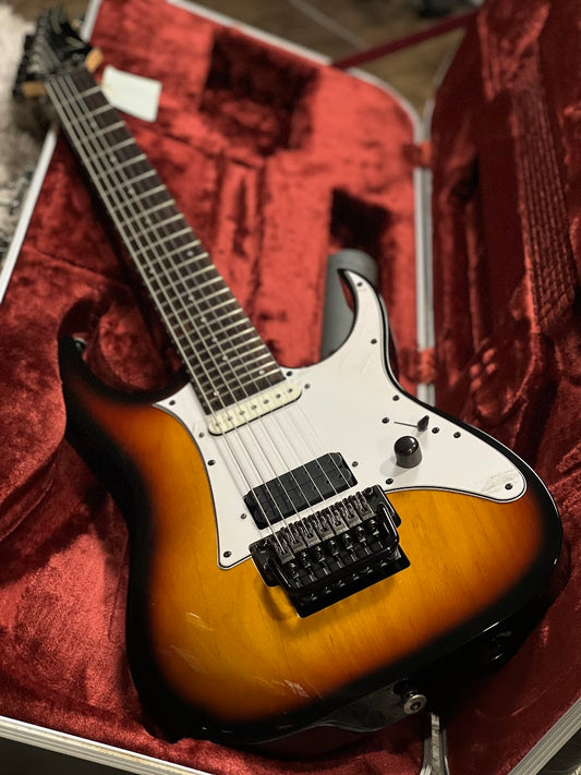 Ibanez APEX100 TFB Korn Munky Signature in Tri Fade Burst