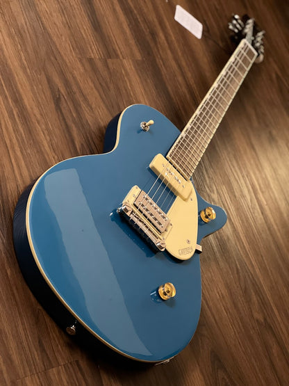Gretsch G2215-P90 Streamliner Junior Jet Club with Laurel FB in Ocean Turquoise