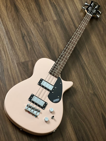 Gretsch G2220 Electromatic Junior Jet Bass II Short-Scale Bass in Shell Pink