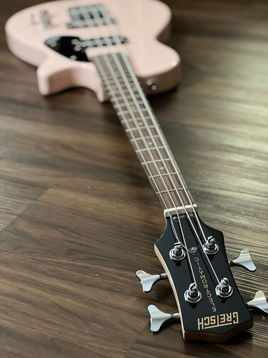 Gretsch G2220 Electromatic Junior Jet Bass II Short-Scale Bass in Shell Pink
